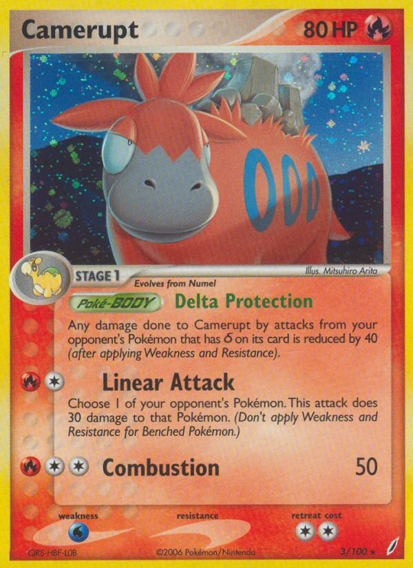 Camerupt - Pokémon TCG Card
