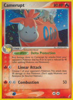 Camerupt - pokemon TCG Card