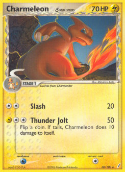 Charmeleon δ - pokemon TCG Card