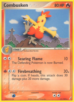 Combusken - pokemon TCG Card