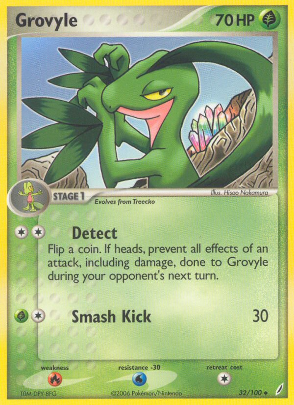 Grovyle - Pokémon TCG Card
