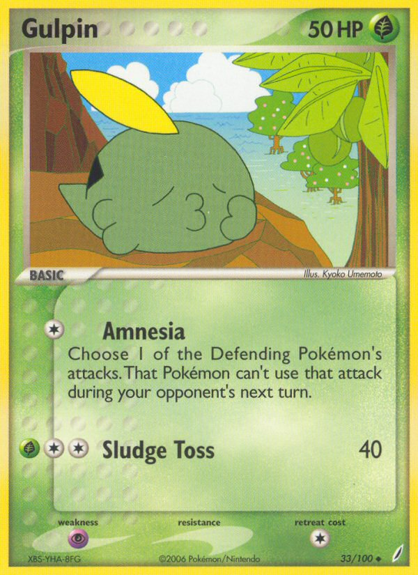 Gulpin - Pokémon TCG Card