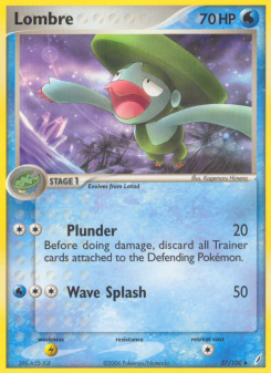 Lombre - pokemon TCG Card