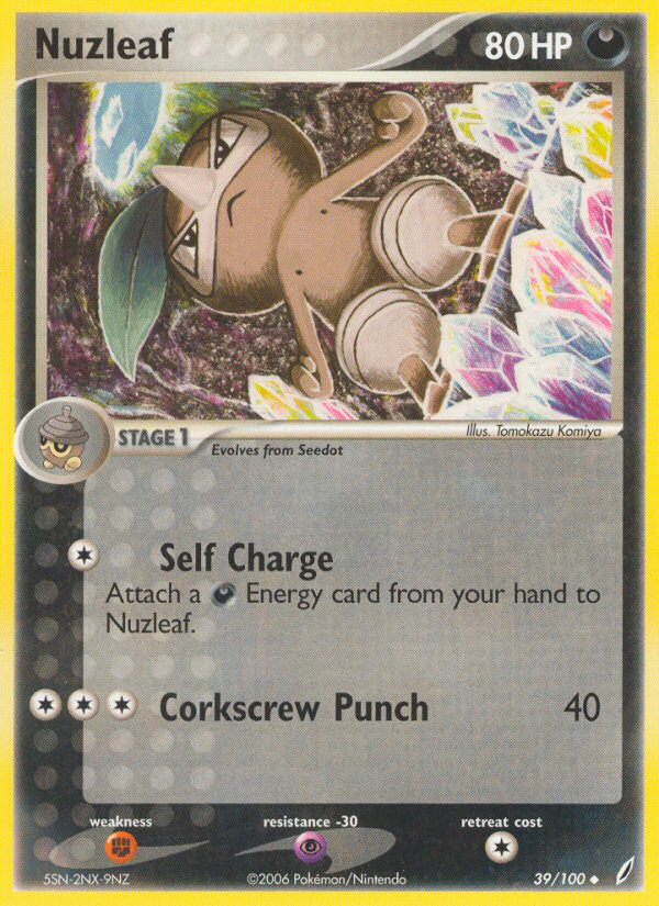 Nuzleaf - Pokémon TCG Card