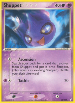 Shuppet - pokemon TCG Card
