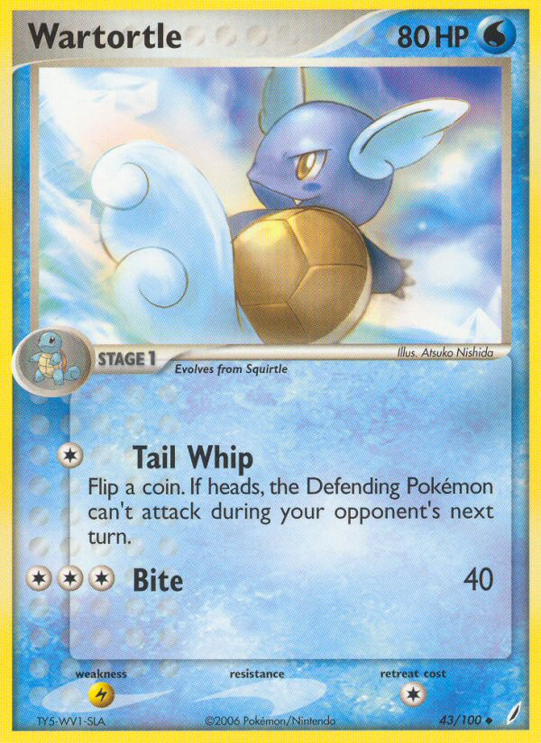 Wartortle - Pokémon TCG Card