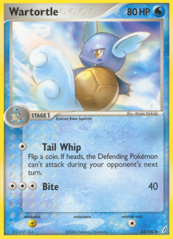 Wartortle - pokemon TCG Card