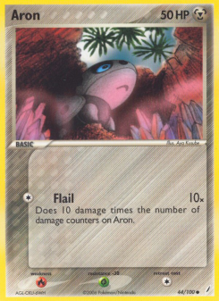 Aron - pokemon TCG Card