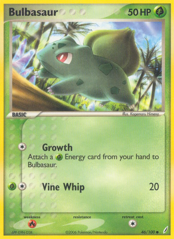 Bulbasaur - Pokémon TCG Card