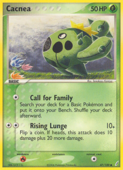 Cacnea - pokemon TCG Card