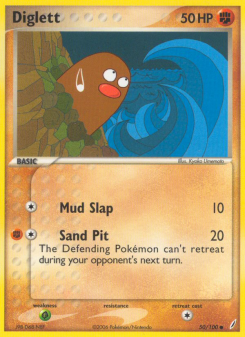 Diglett - pokemon TCG Card