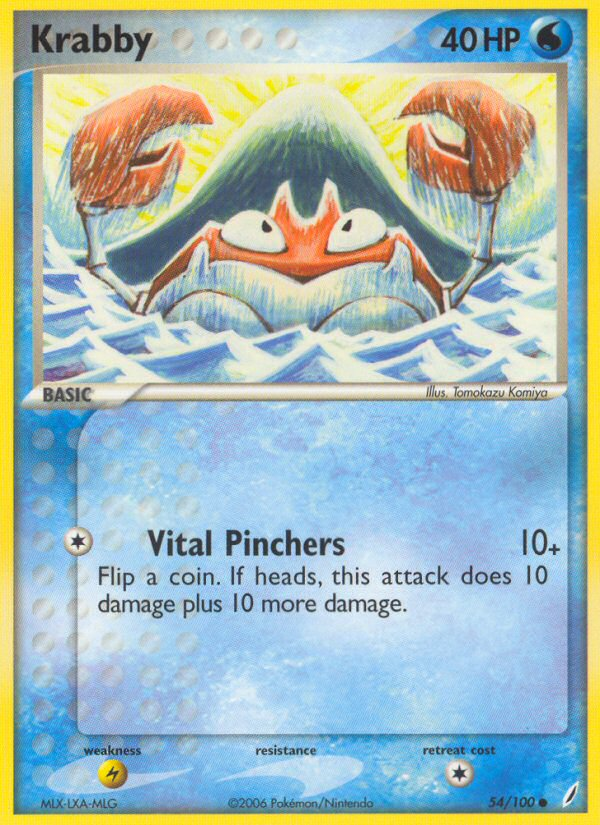 Krabby - Pokémon TCG Card