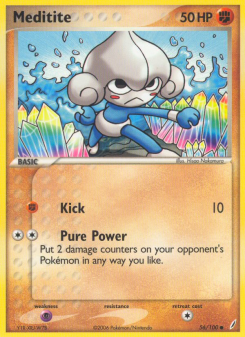 Meditite - pokemon TCG Card