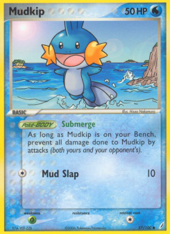 Mudkip - pokemon TCG Card