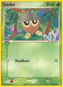 Seedot - pokemon TCG Card