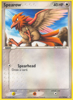Spearow - pokemon TCG Card