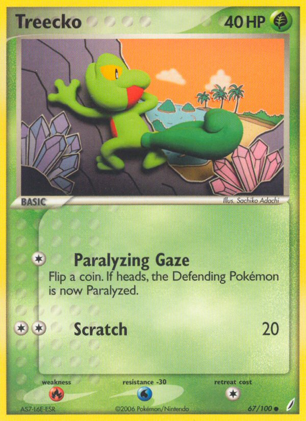 Treecko - Pokémon TCG Card