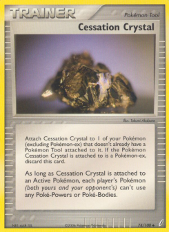 Cessation Crystal - pokemon TCG Card