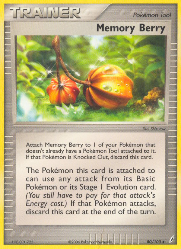 Memory Berry - Pokémon TCG Card
