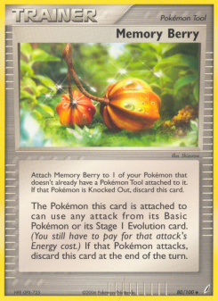 Memory Berry - pokemon TCG Card