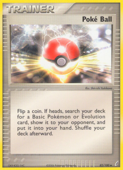 Poké Ball - pokemon TCG Card