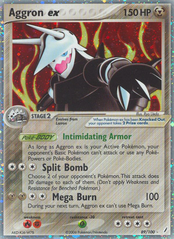 Aggron ex - Pokémon TCG Card