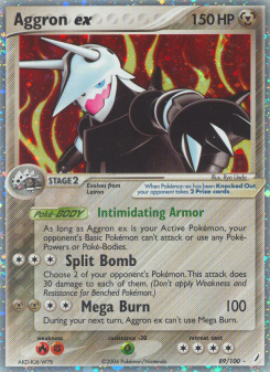 Aggron ex - pokemon TCG Card