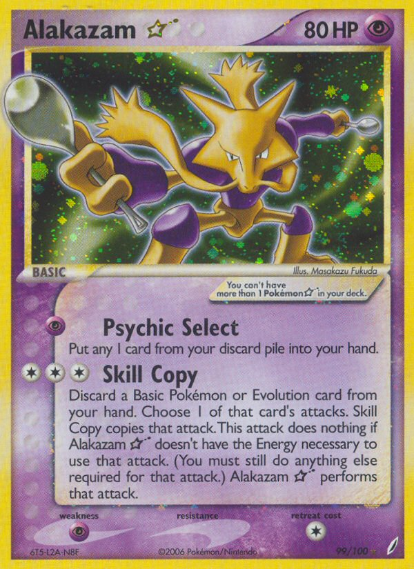 Alakazam Star - Pokémon TCG Card