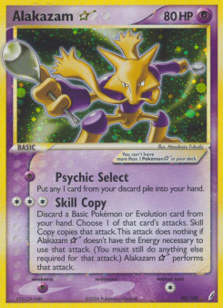 Alakazam Star - pokemon TCG Card