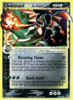 Charizard Star δ - pokemon TCG Card