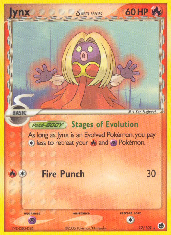 Jynx δ - Pokémon TCG Card