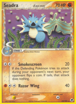 Seadra δ - pokemon TCG Card