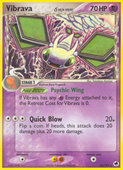 Vibrava δ - pokemon TCG Card