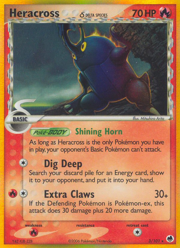 Heracross δ - Pokémon TCG Card