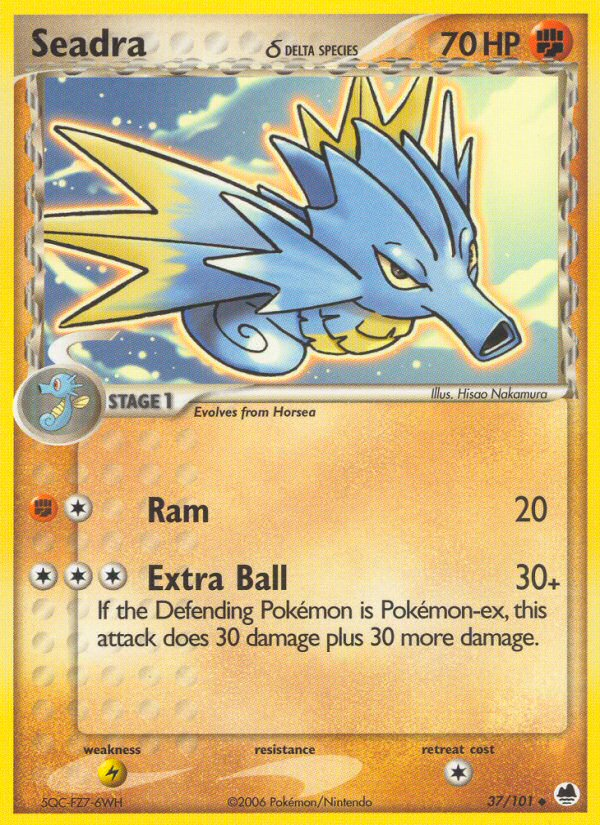 Seadra δ - Pokémon TCG Card