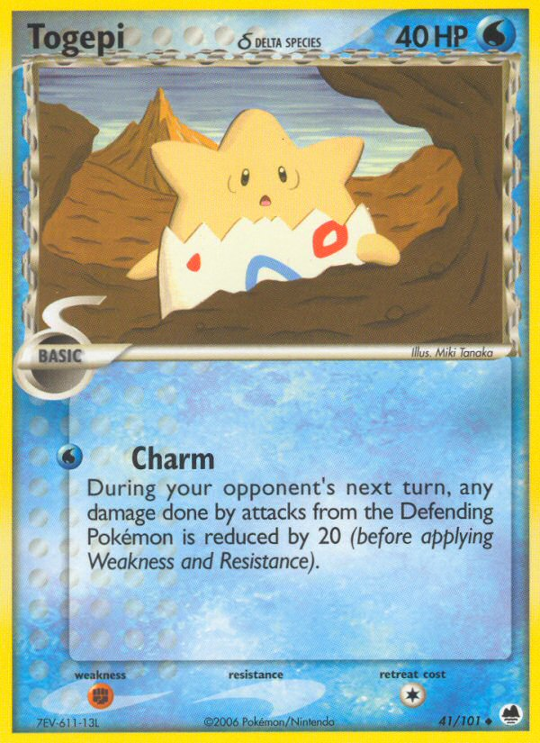 Togepi δ - Pokémon TCG Card