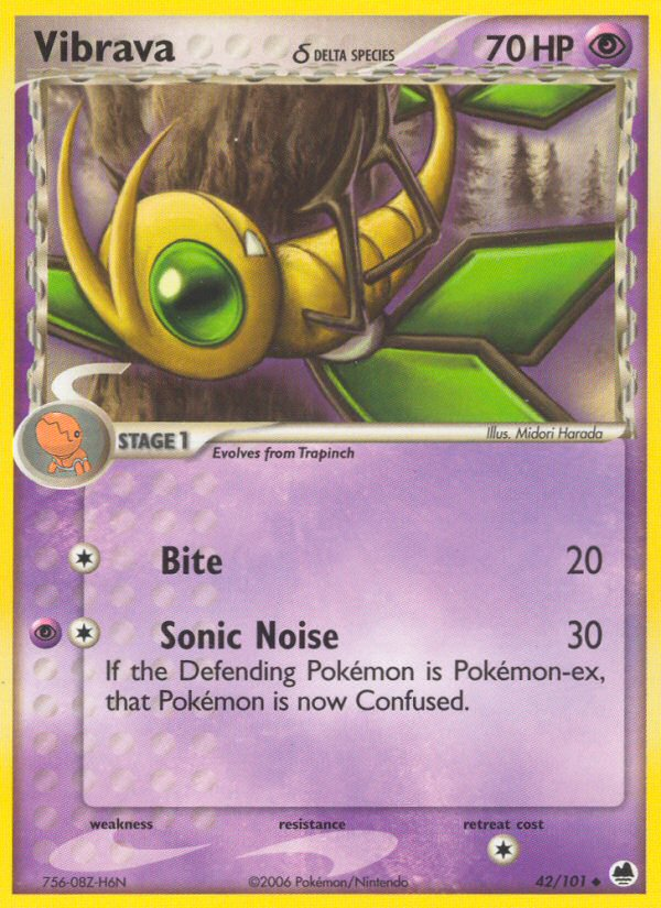 Vibrava δ - Pokémon TCG Card