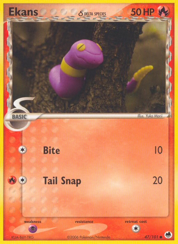 Ekans δ - Pokémon TCG Card