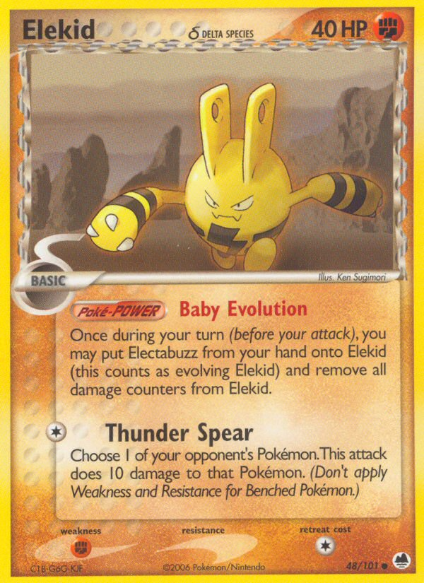 Elekid δ - Pokémon TCG Card