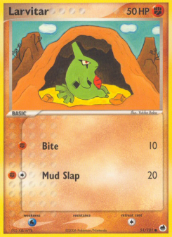 Larvitar - pokemon TCG Card
