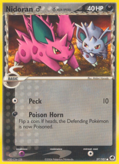 Nidoran♂ δ - pokemon TCG Card