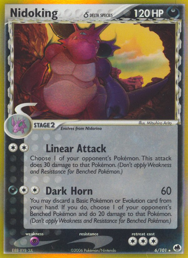 Nidoking δ - Pokémon TCG Card