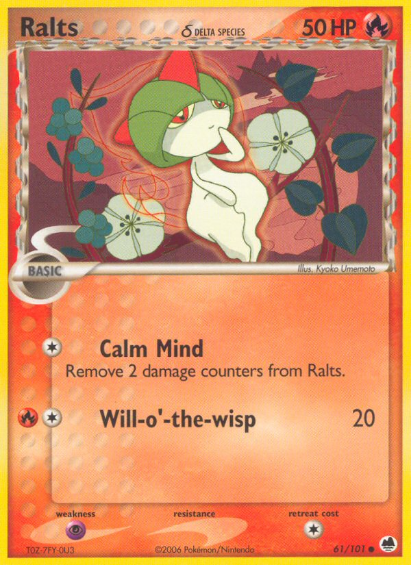 Ralts δ - Pokémon TCG Card