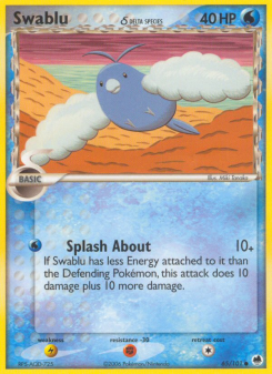 Swablu δ - pokemon TCG Card