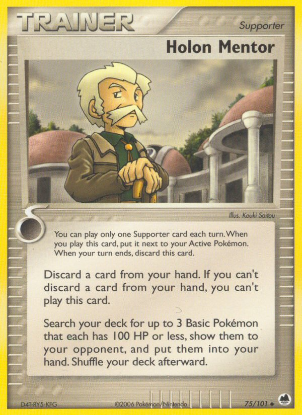 Holon Mentor - Pokémon TCG Card
