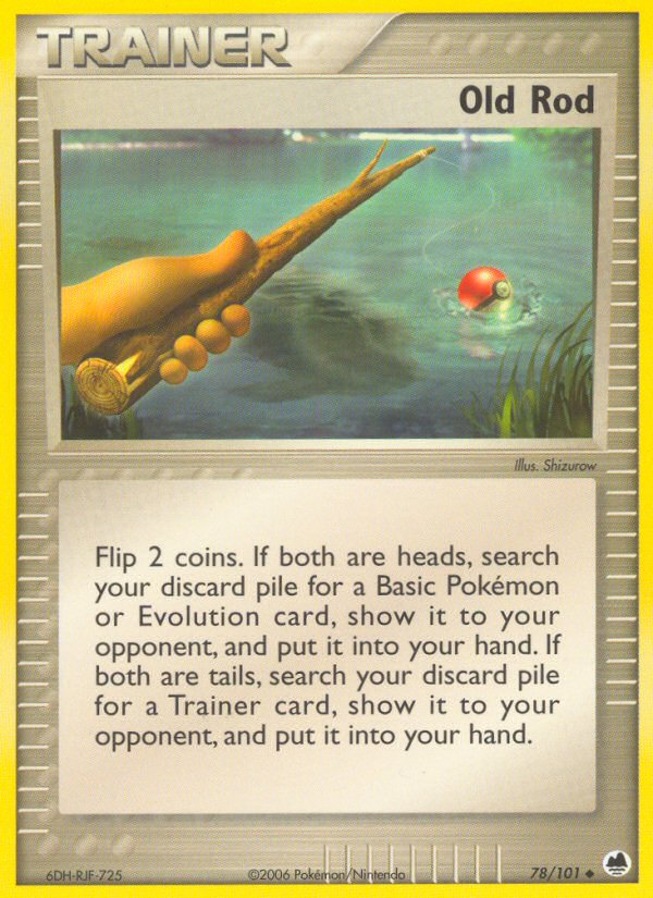Old Rod - Pokémon TCG Card