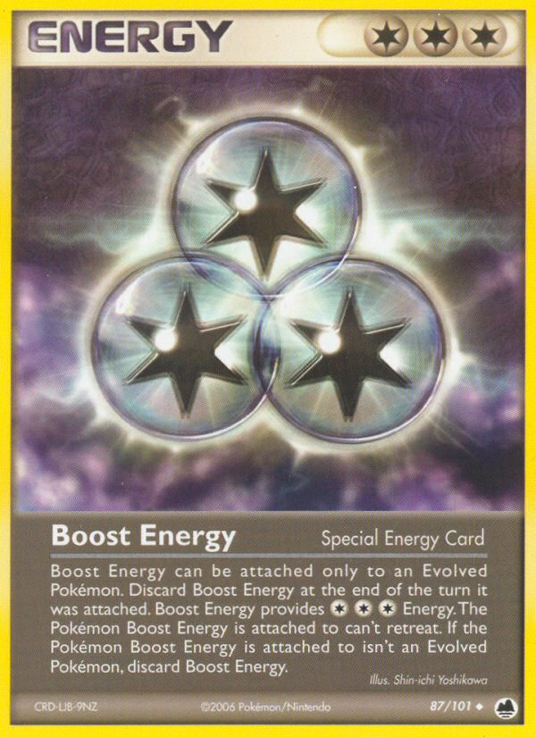 Boost Energy - Pokémon TCG Card