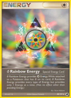 δ Rainbow Energy - pokemon TCG Card
