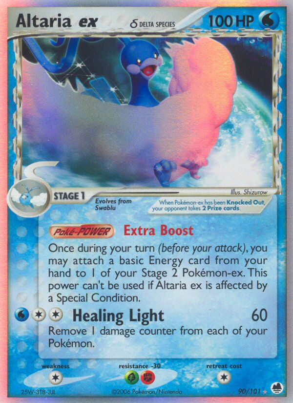Altaria ex δ - Pokémon TCG Card