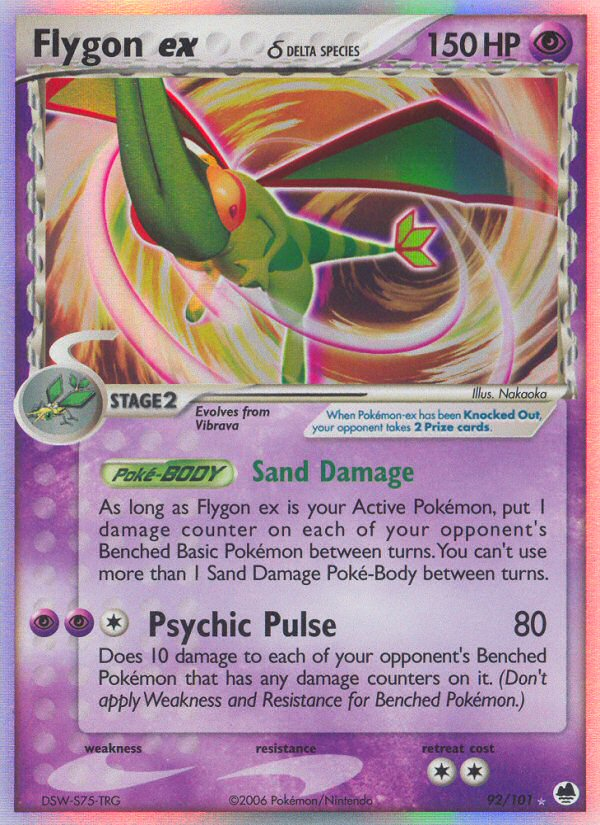 Flygon ex δ - Pokémon TCG Card